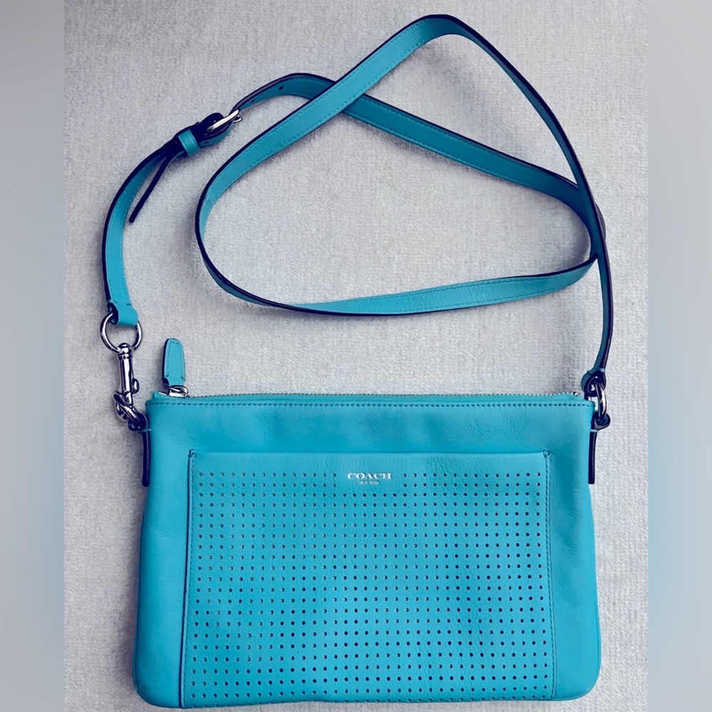 Coach Legacy Perforated East West Swingpack